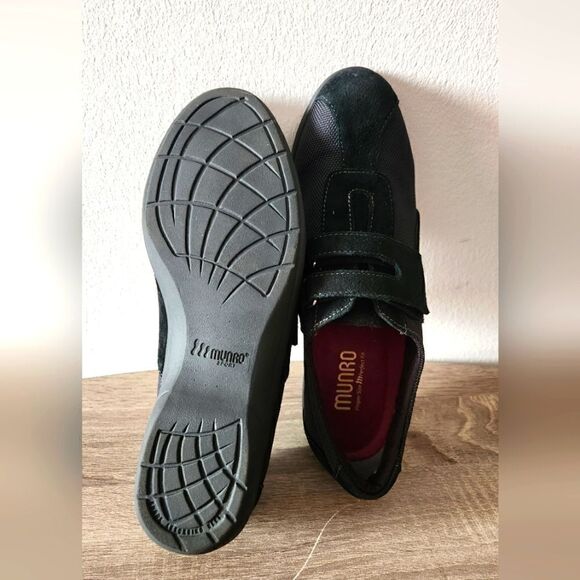 MUNRO JEWEL NERO BLACK SUEDE WALKING SHOES SIZE 7,5 GREIT CONDITION. - Picture 3 of 3